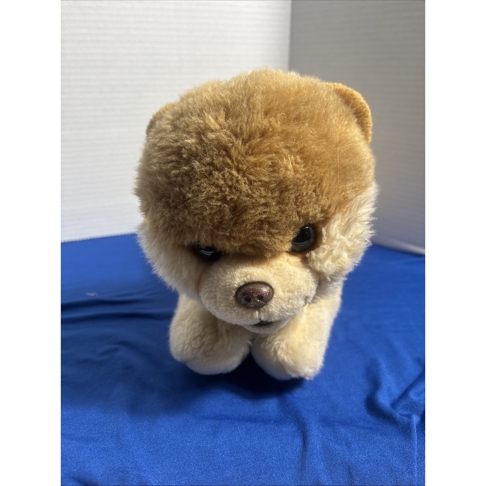GUND BOO World's Cutest Dog Beige Pomeranium Plush Dog 14"Vintage
